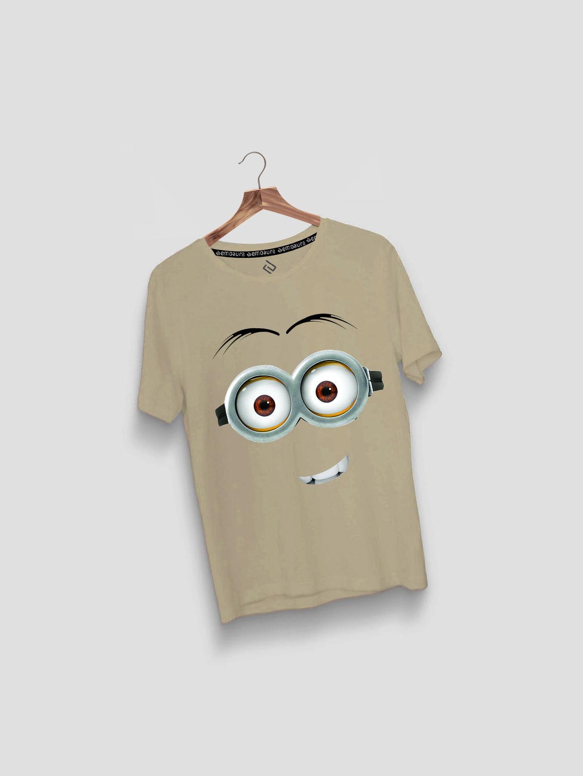 Plain Classic Fit Minions T-Shirt for Kids - emoaura