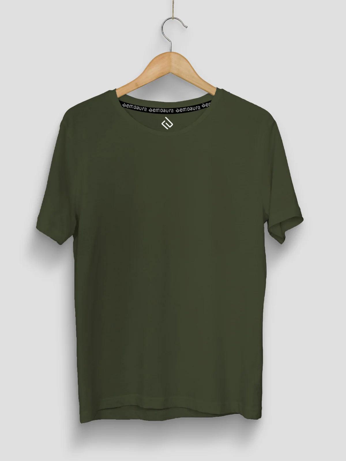 Plain ClassicÂ FitÂ T - Shirt - emoaura | India's favorite fashion brand