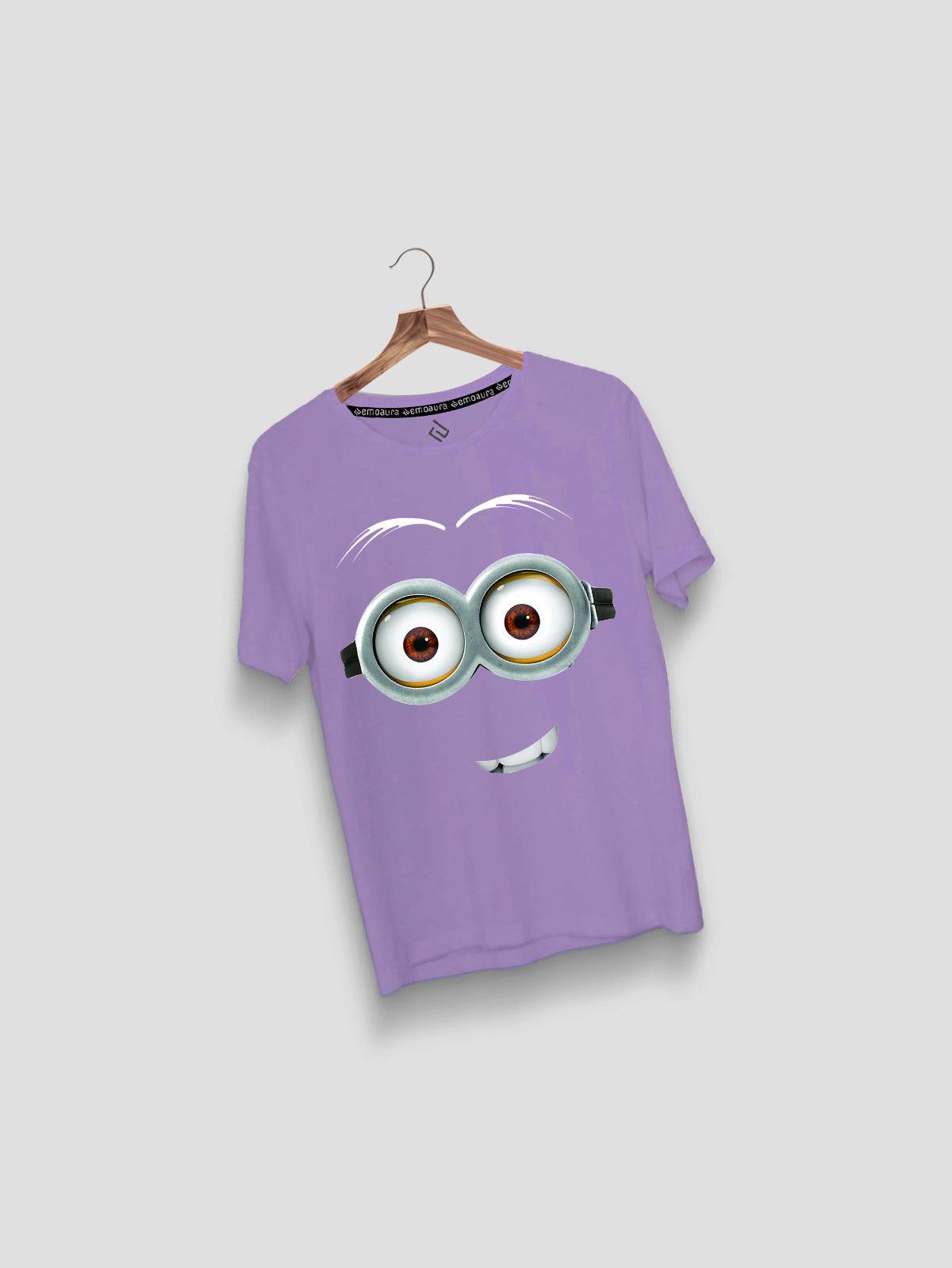 Plain Classic Fit Minions T-Shirt for Kids - emoaura