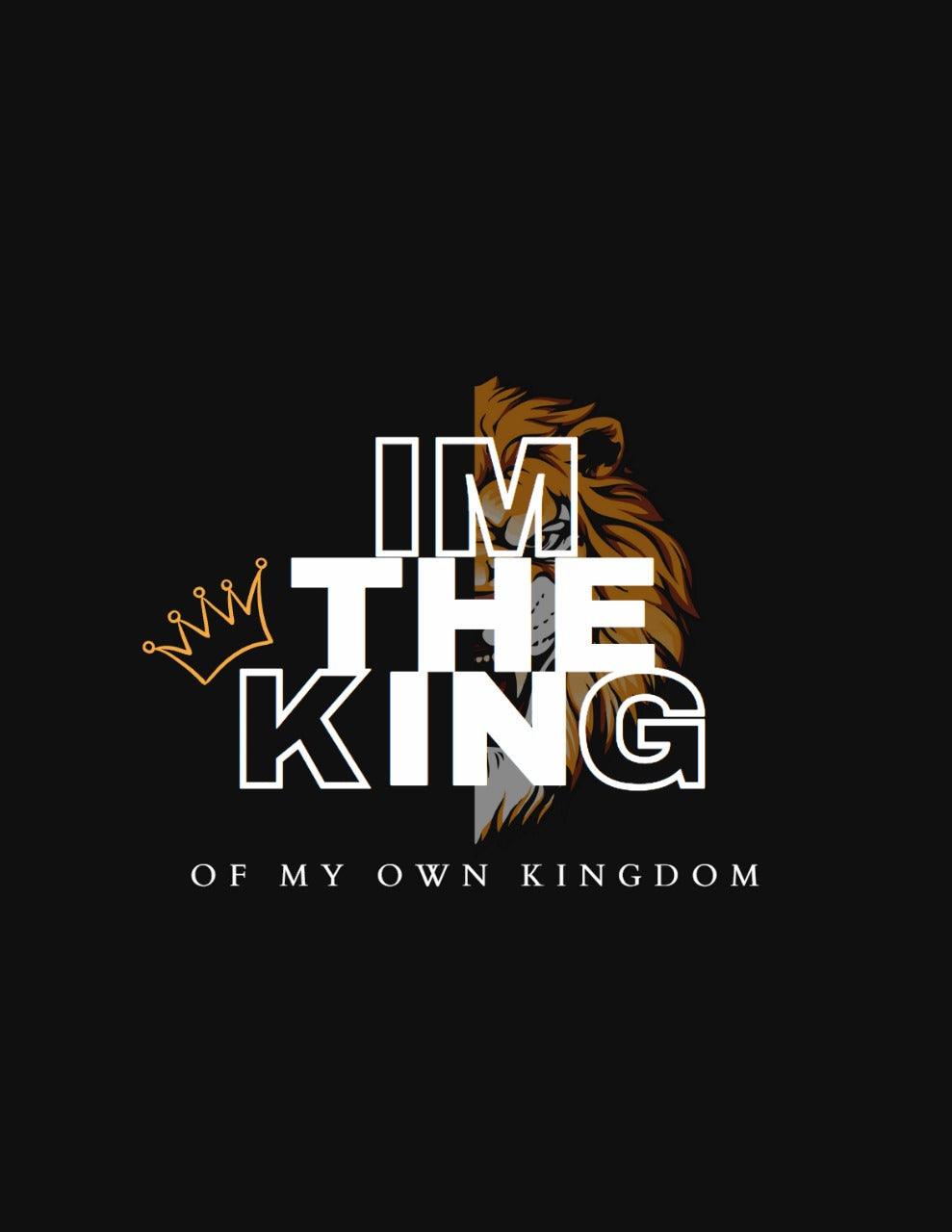 Short Sleeve I am The King T - Shirt - emoaura | India's favorite fashion brand